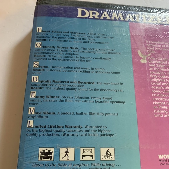 Holy Bible New International Version - Dramatized New Testament Cassettes - Picture 5 of 6